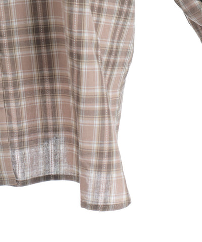 Bicolor Ribbon Shirt