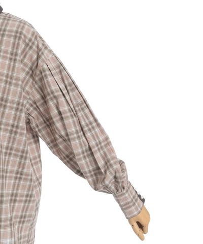 Bicolor Ribbon Shirt