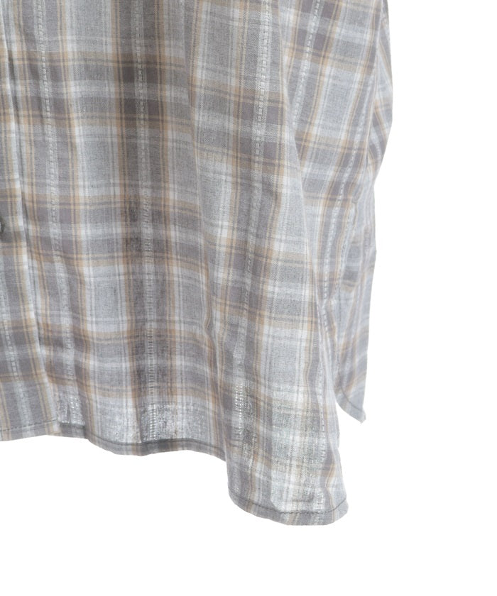 Bicolor Ribbon Shirt