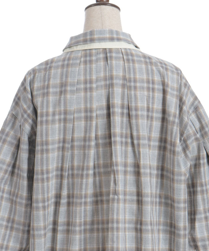 Bicolor Ribbon Shirt