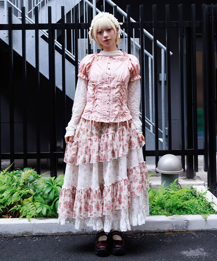 Arm Covers Set Cotton Blend Blouse