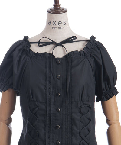 Arm Covers Set Cotton Blend Blouse