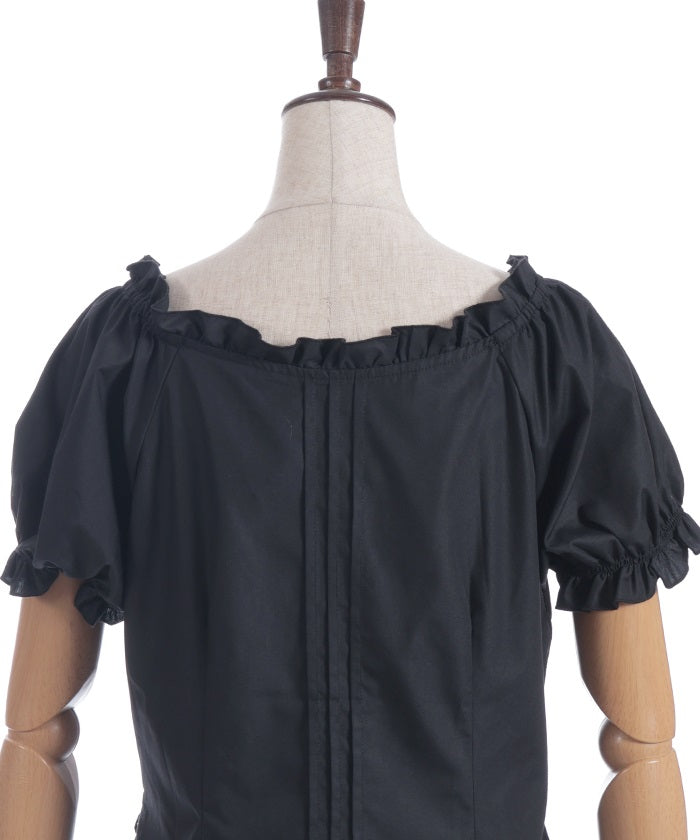 Arm Covers Set Cotton Blend Blouse