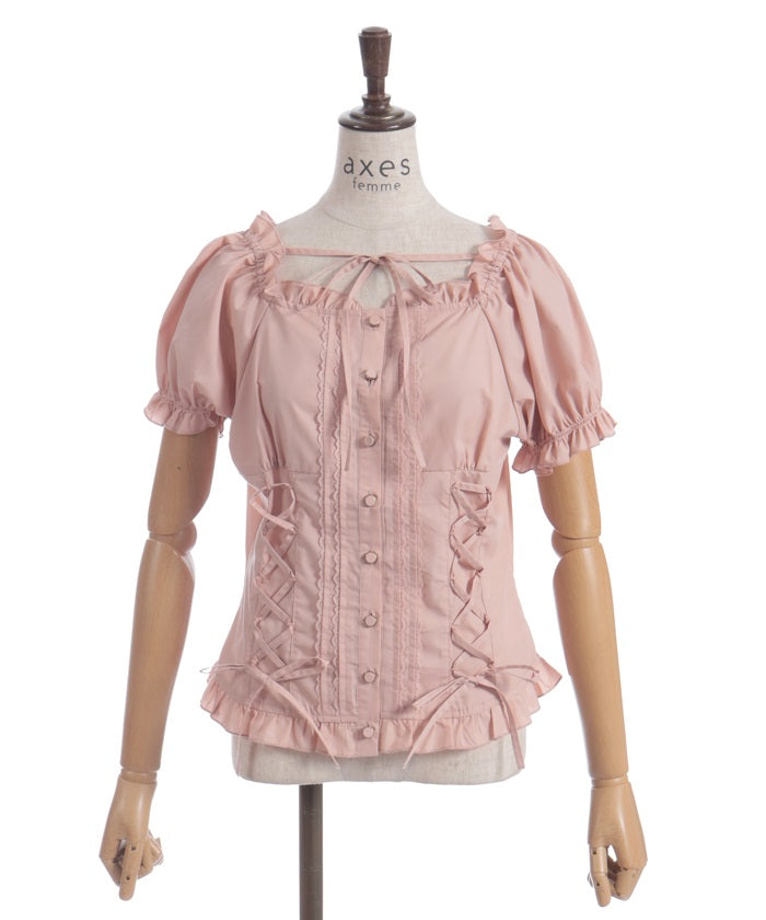 Arm Covers Set Cotton Blend Blouse