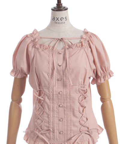 Arm Covers Set Cotton Blend Blouse