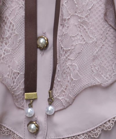 Lace Layered Ruffle Frill Blouse