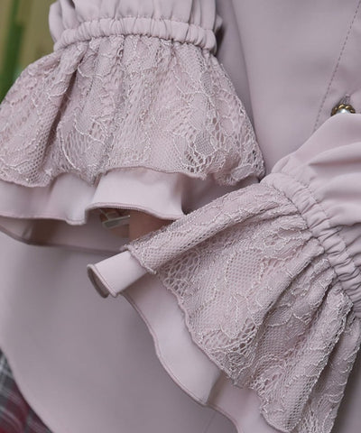 Lace Layered Ruffle Frill Blouse