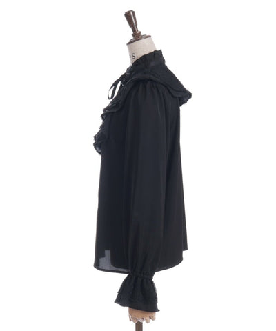 Lace Layered Ruffle Frill Blouse