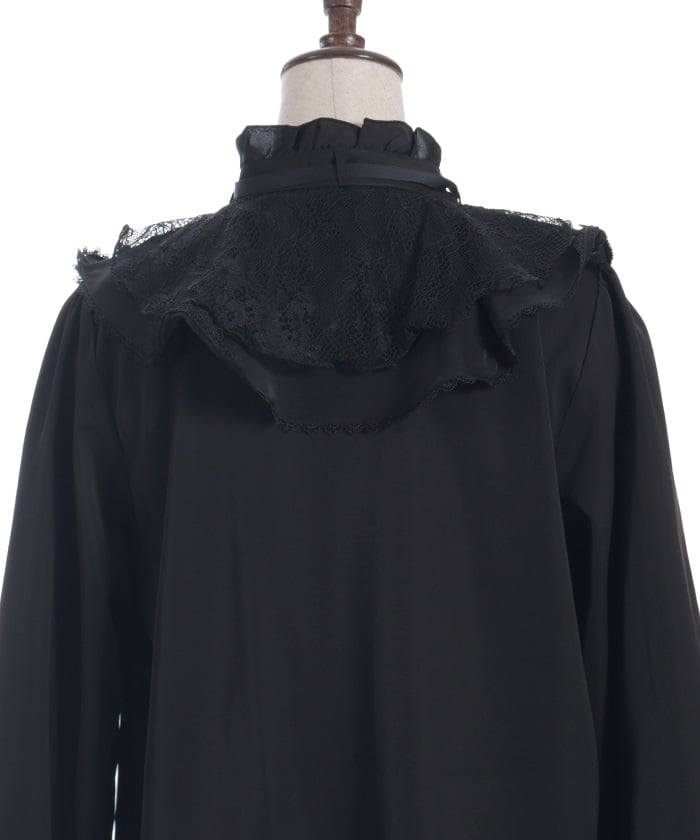 Lace Layered Ruffle Frill Blouse