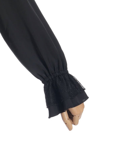 Lace Layered Ruffle Frill Blouse