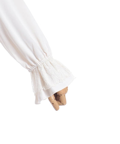 Lace Layered Ruffle Frill Blouse