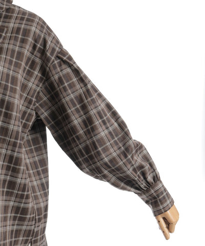 Volume Sleeve Ribbon Shirt