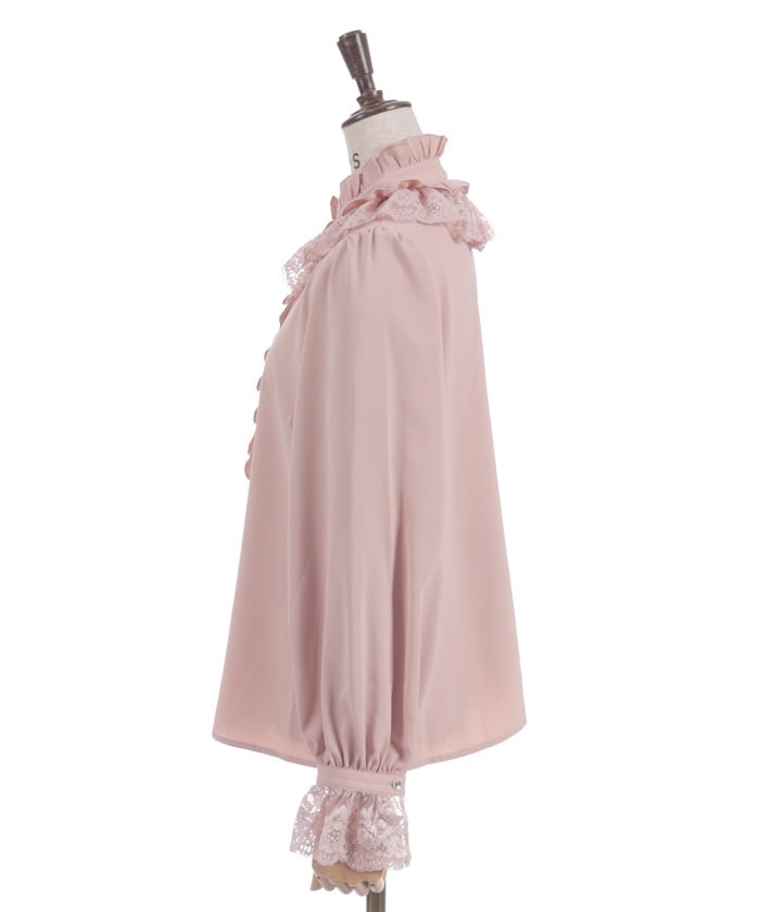 Lace Frill Blouse – axes femme from JAPAN