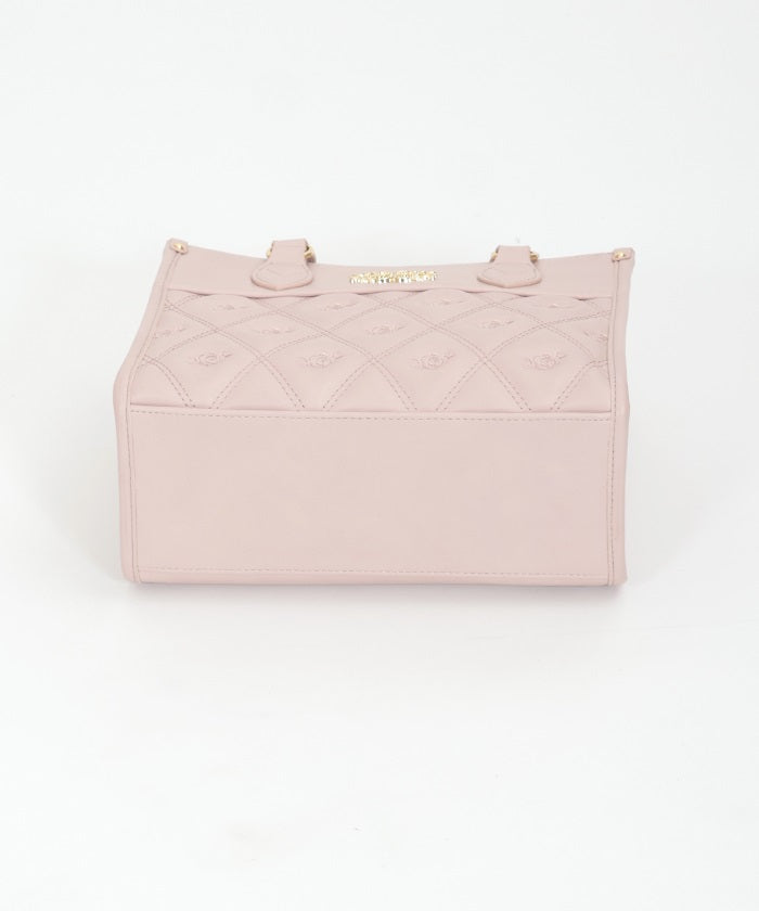 Rose Motif Quilted Bag