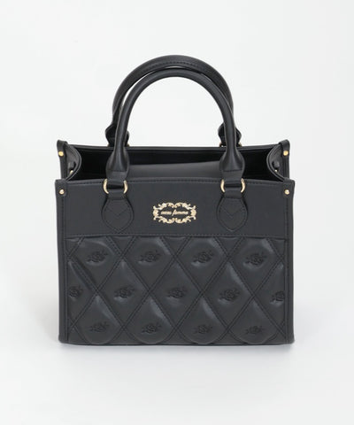 Rose Motif Quilted Bag