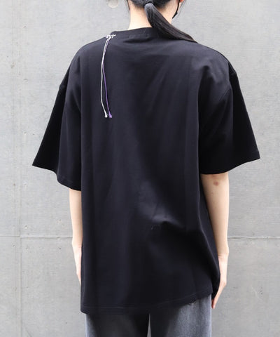 Fox Mask Logo Print Short Sleeve T-Shirt