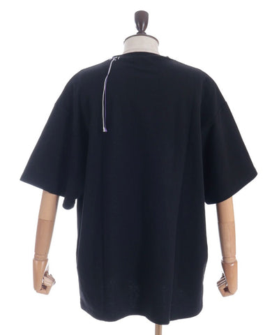 Fox Mask Logo Print Short Sleeve T-Shirt
