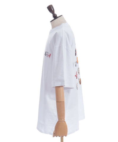 Japanese Mask Back Print T-Shirt