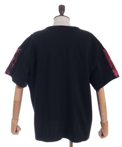 Dragon & Yin-Yang Symbol Print T-Shirt