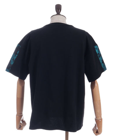 Dragon & Yin-Yang Symbol Print T-Shirt