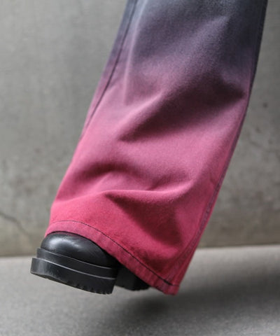 Gradient Dyed Denim Pants