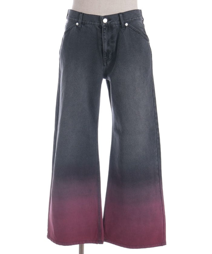 Gradient Dyed Denim Pants