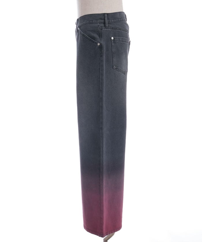Gradient Dyed Denim Pants