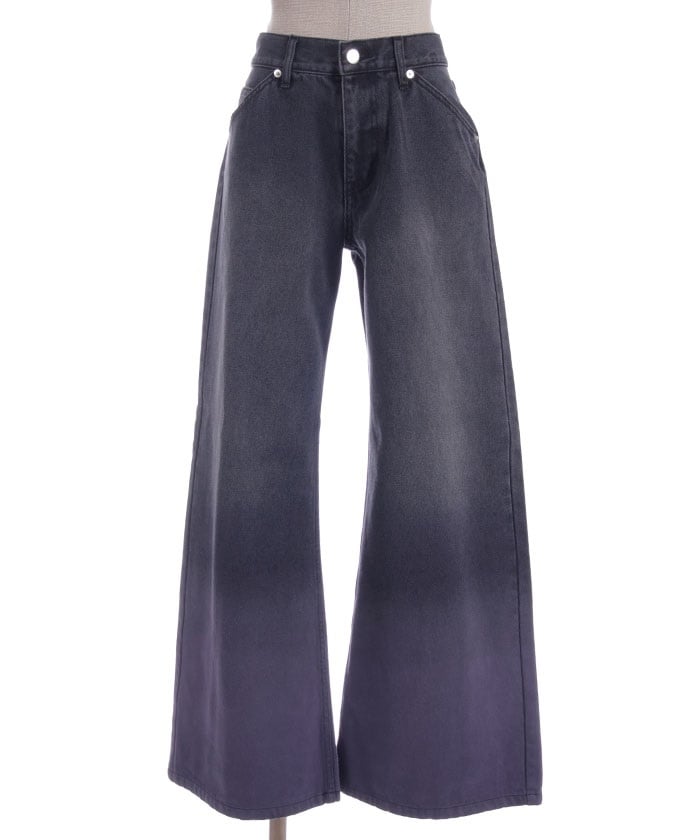 Gradient Dyed Denim Pants