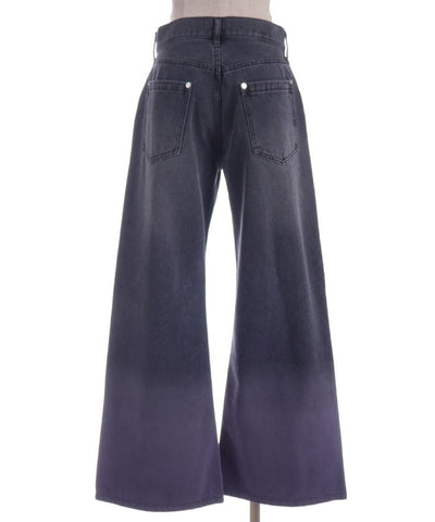 Gradient Dyed Denim Pants