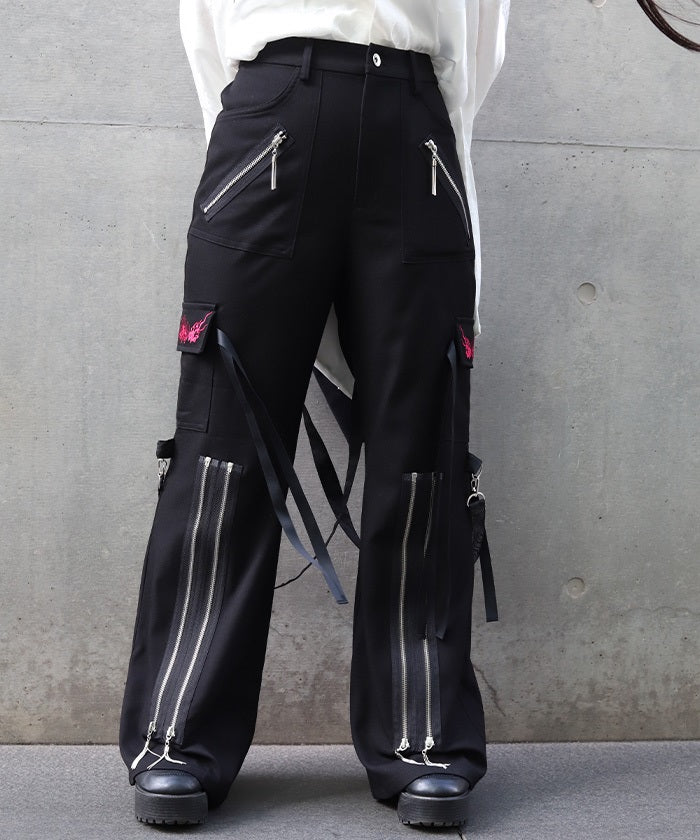 Higanbana & Onibi Bondage Pants – axes femme from JAPAN