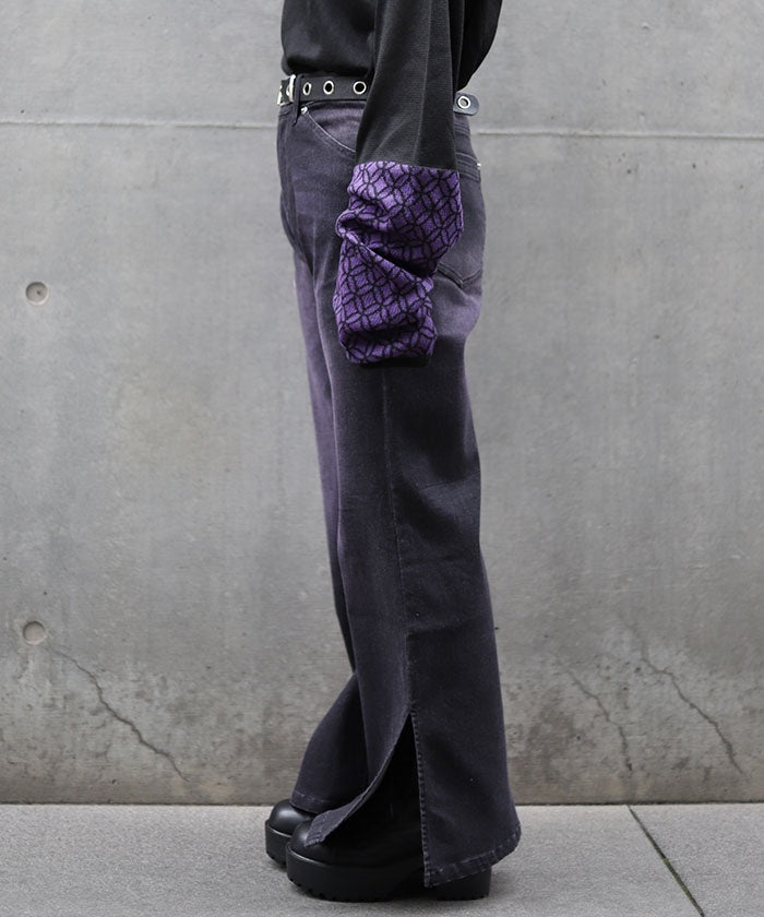 美品 UNDERCOVER 07ss purple期 ラメ スラックス AXES-X – axes femme from JAPAN