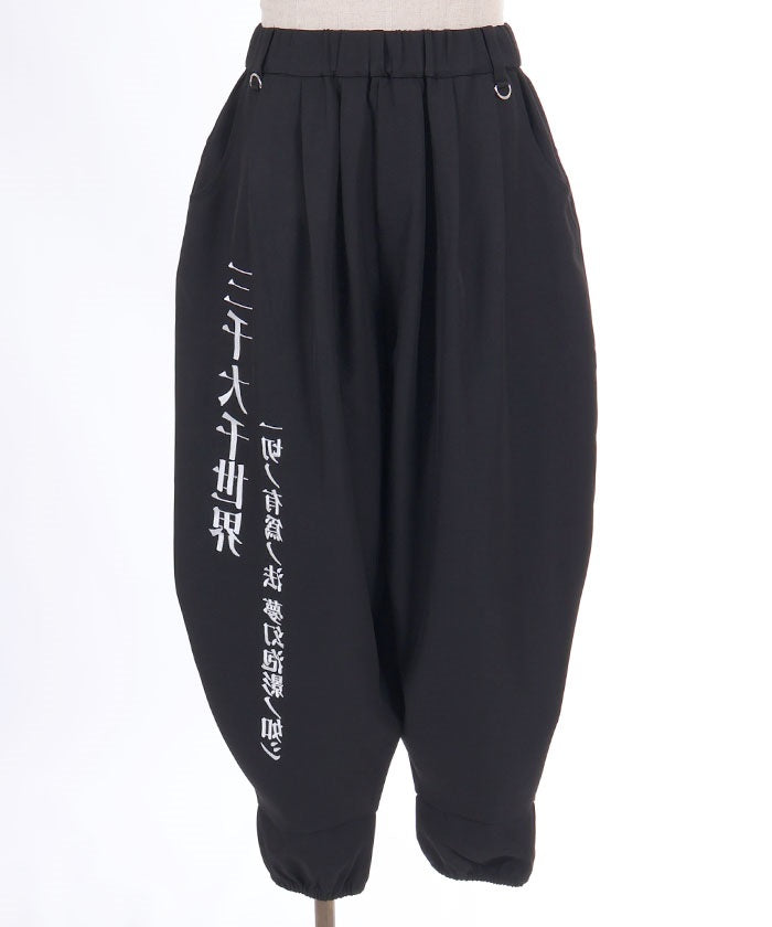 Pachman新品、BONTAN PANTS36 Embroidery Bontan Pants – axes femme from JAPAN