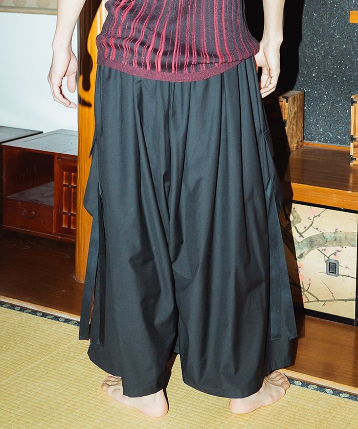 Haze Pattern Side Line Hakama Pants – axes femme from JAPAN