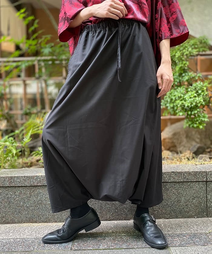 Trapezoid Samurai Pants