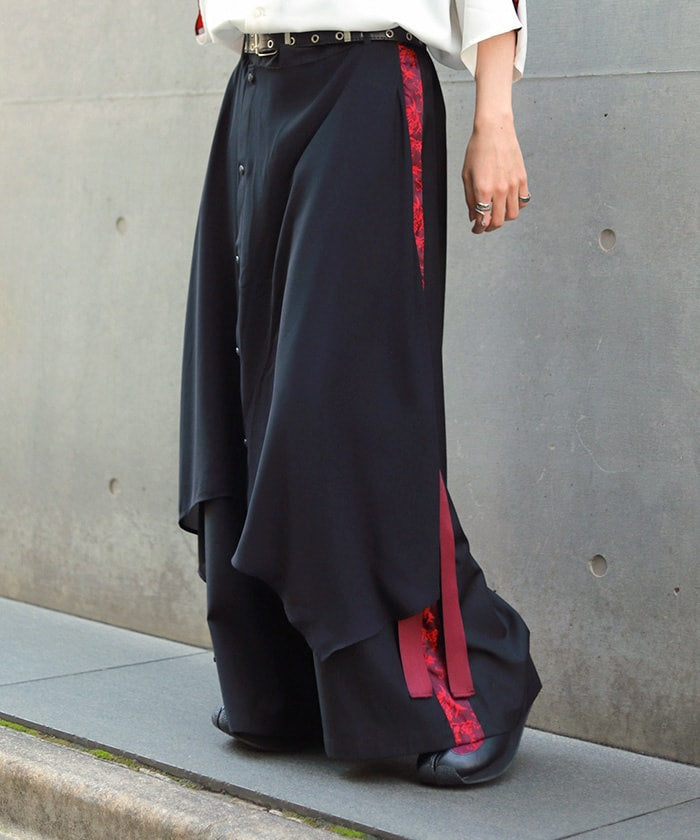 Higanbana Layered Hakama Pants