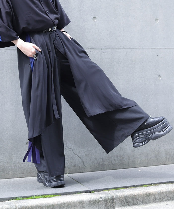 Higanbana Layered Hakama Pants