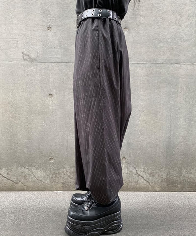 Kasuri Striped Samurai Pants