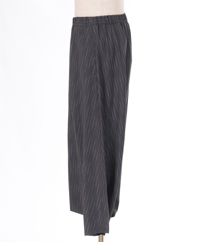 Kasuri Striped Samurai Pants