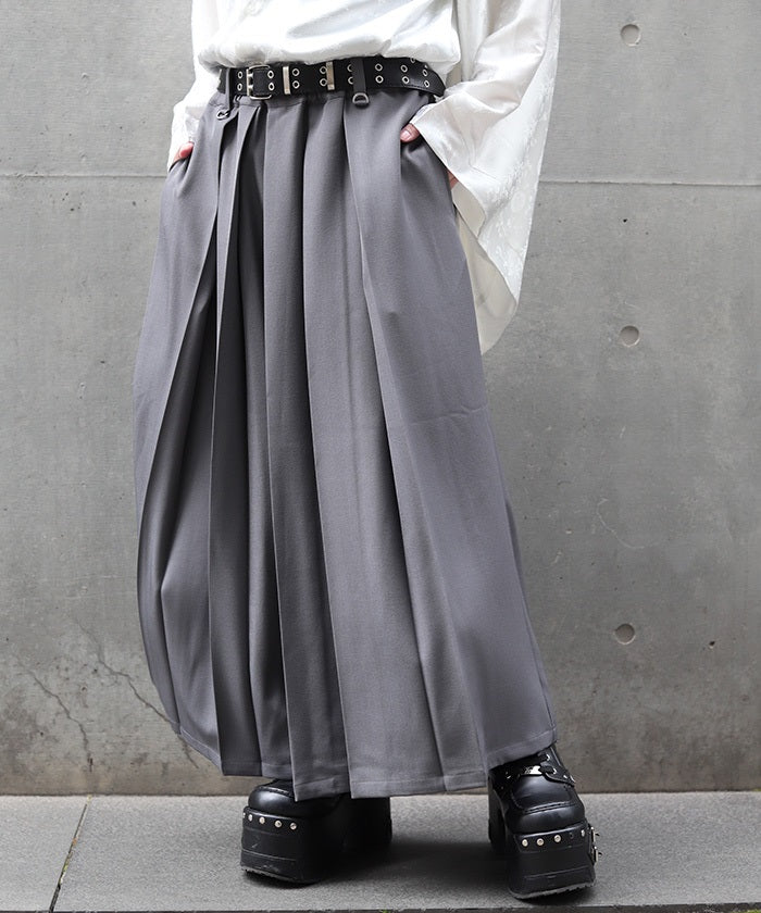 Pleated Hakama Pants – axes femme from JAPAN