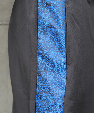 Jacquard Panel Hakama Pants