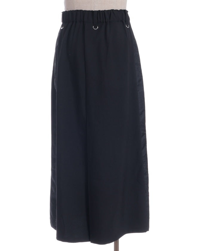 Jacquard Panel Hakama Pants