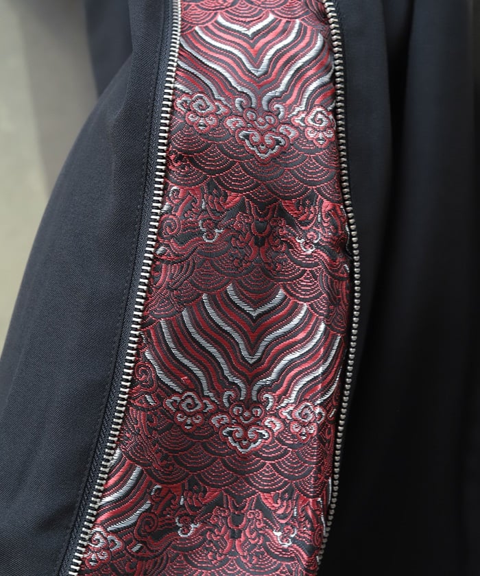 Namimaku Jacquard Zip Hakama Pants