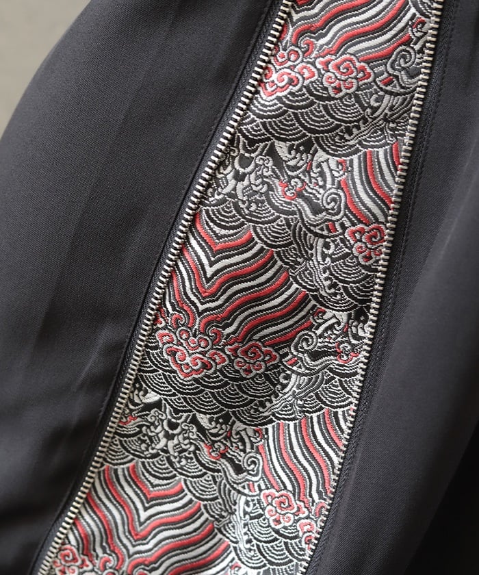 Namimaku Jacquard Zip Hakama Pants