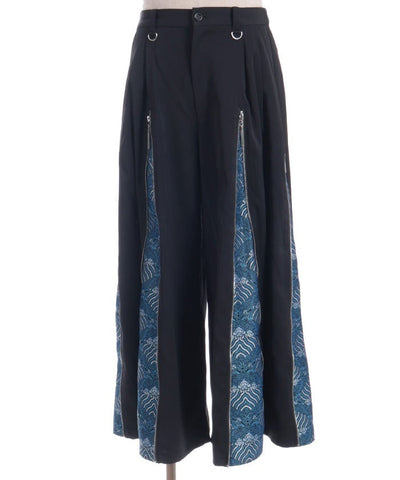 Namimaku Jacquard Zip Hakama Pants