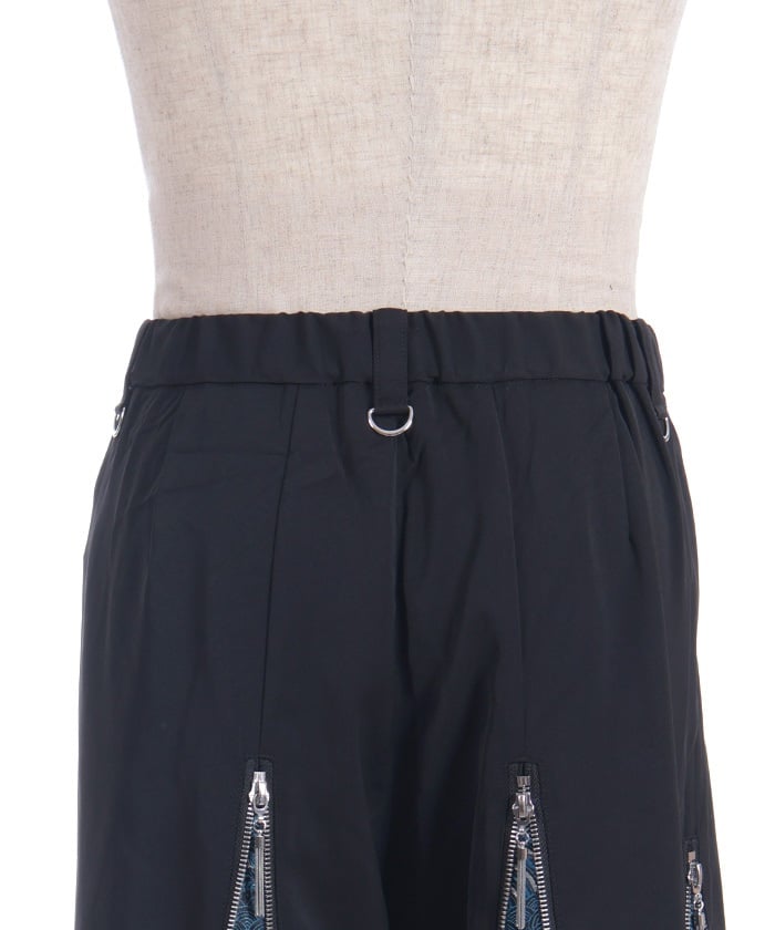 Namimaku Jacquard Zip Hakama Pants