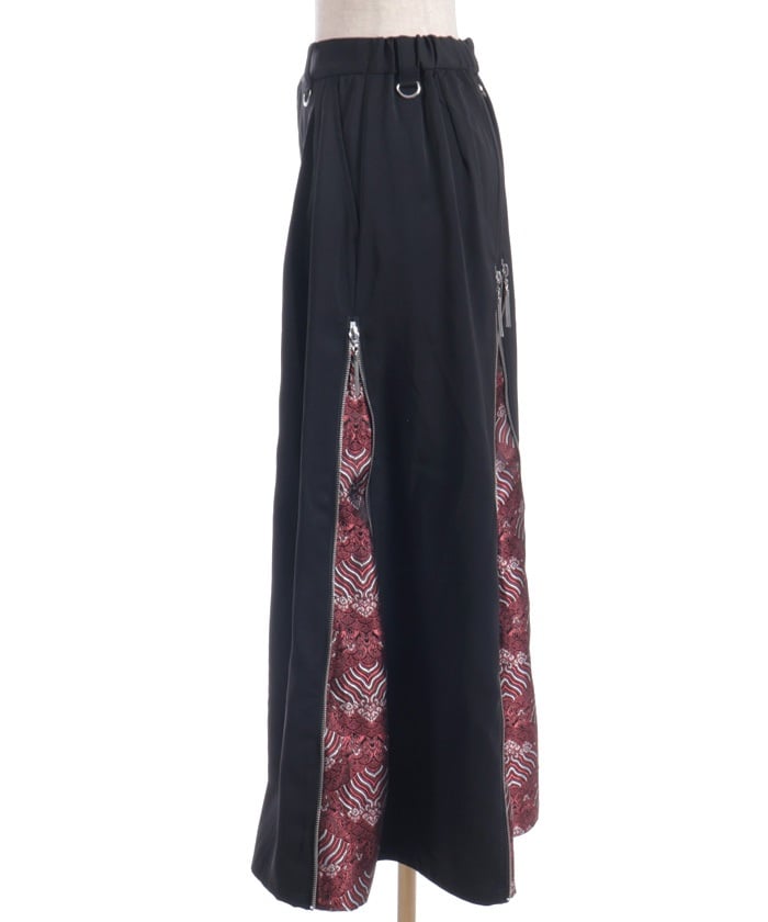 Namimaku Jacquard Zip Hakama Pants