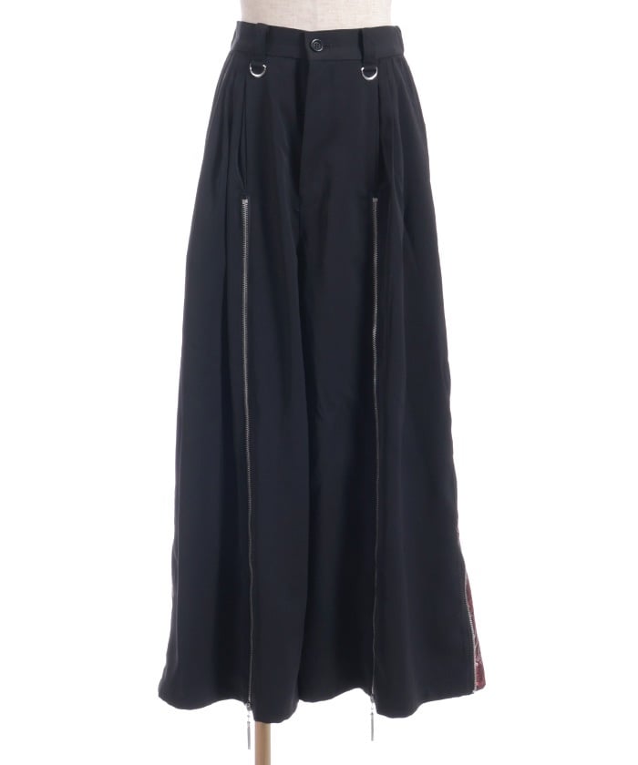 Namimaku Jacquard Zip Hakama Pants