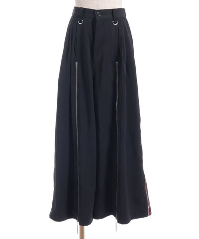 Namimaku Jacquard Zip Hakama Pants