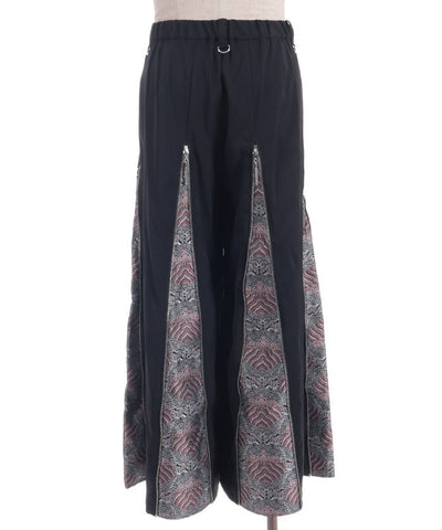Namimaku Jacquard Zip Hakama Pants