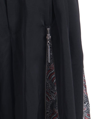 Namimaku Jacquard Zip Hakama Pants